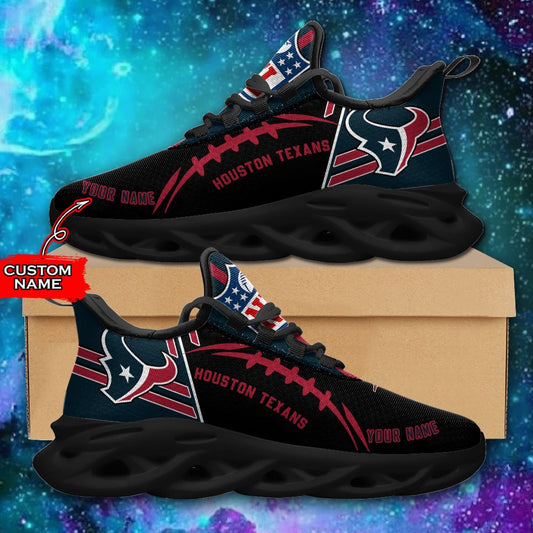 Houston Texans Personalized Yezy Running Sneakers SPD731