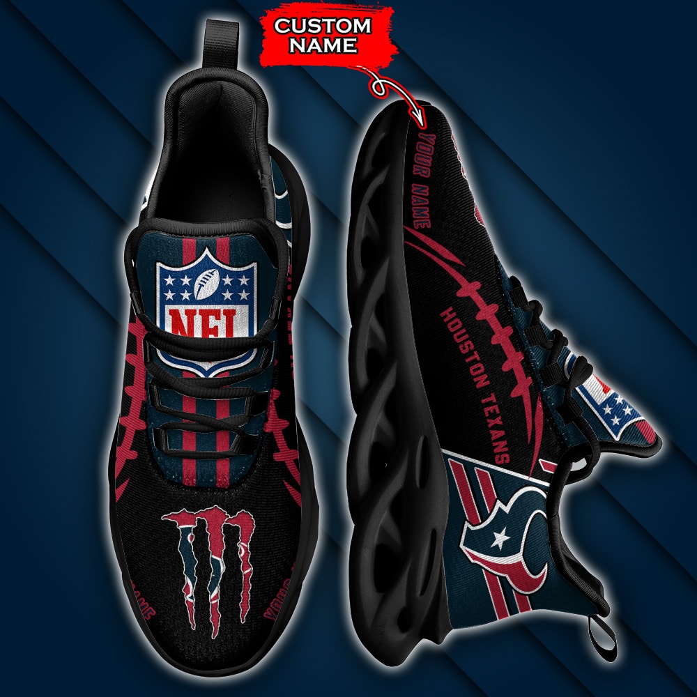 Houston Texans Personalized Yezy Running Sneakers SPD731