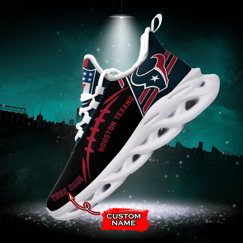 Houston Texans Personalized Yezy Running Sneakers SPD731