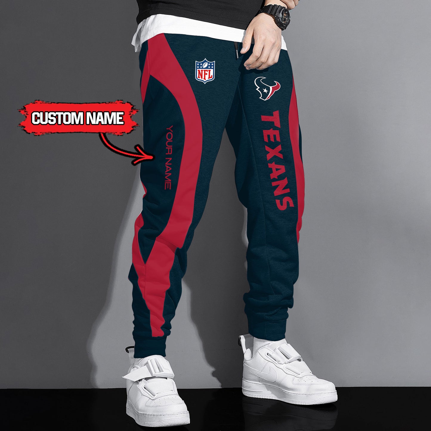 Houston Texans Drawstring Joggers AZBTJG000005