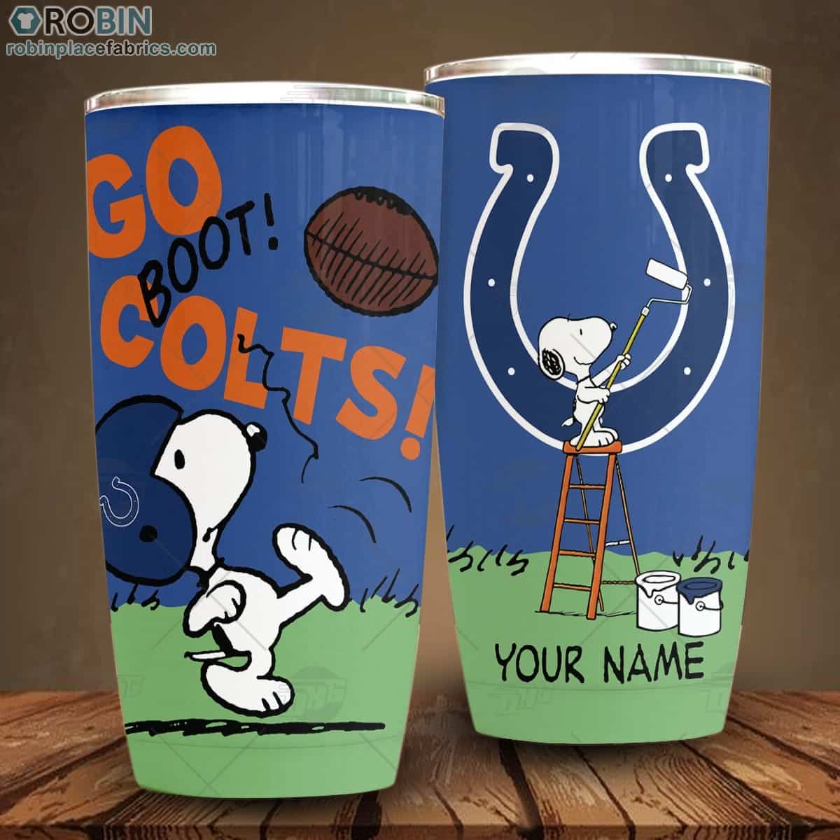 Indianapolis Colts Personalized Tumbler BG592