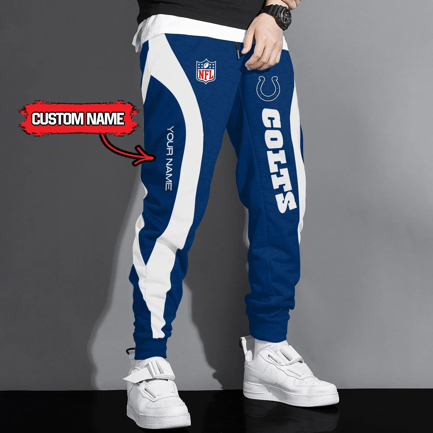 Indianapolis Colts Drawstring Joggers AZBTJG000006