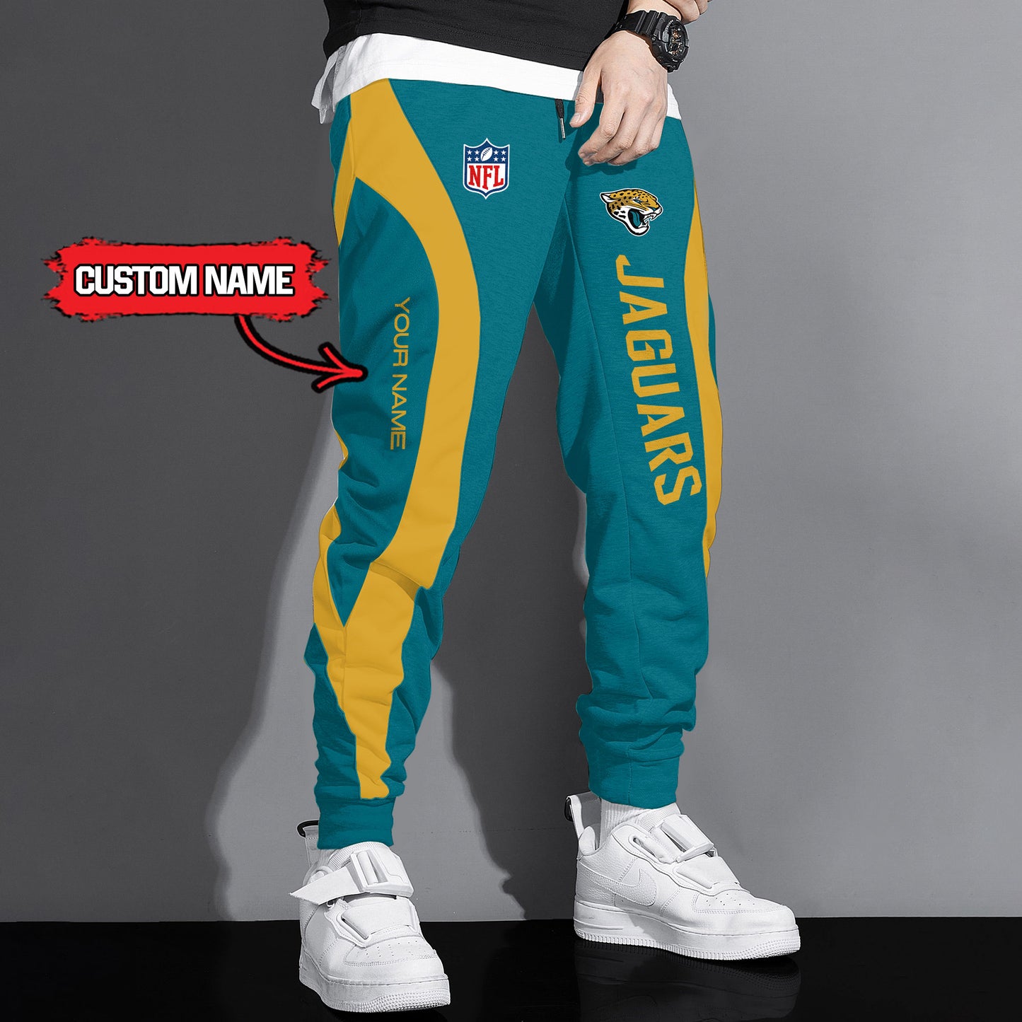 Jacksonville Jaguars Drawstring Joggers AZBTJG000007