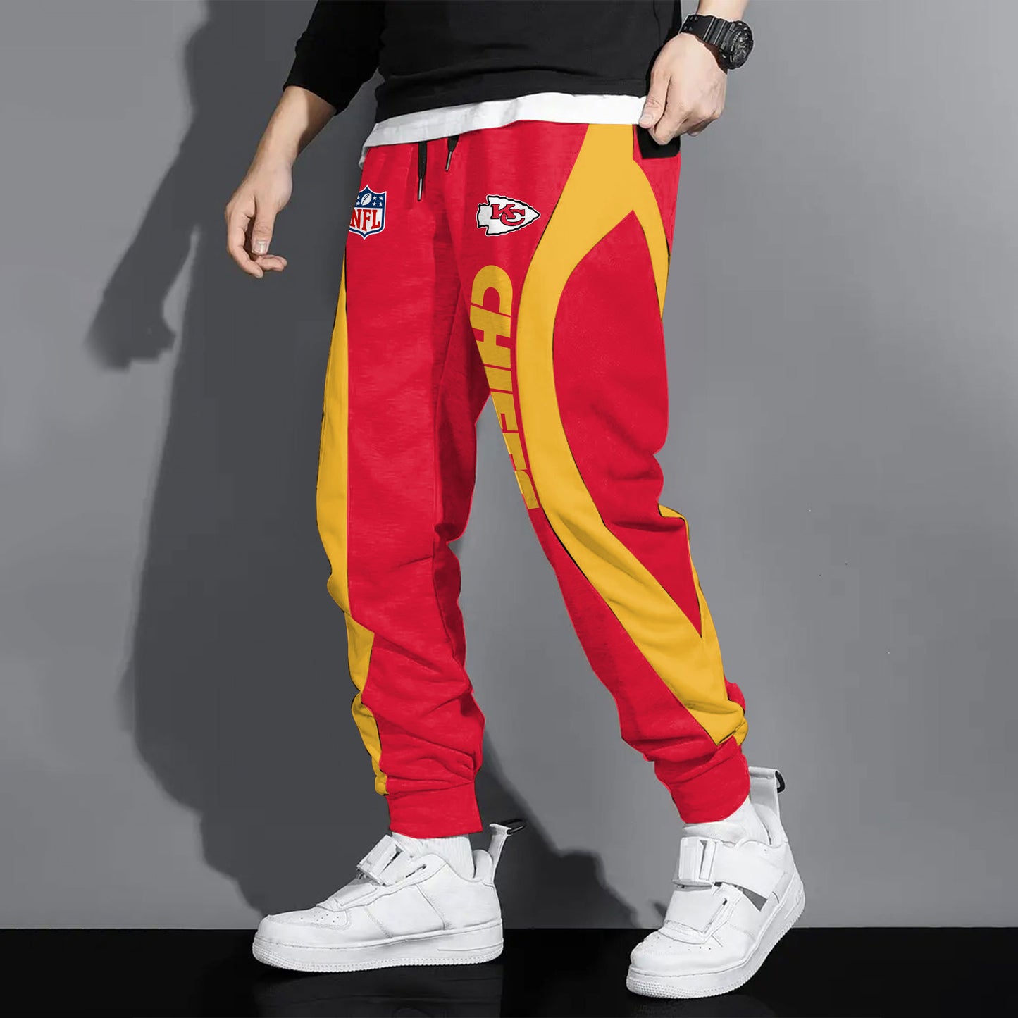 Kansas City Chiefs Drawstring Joggers AZBTJG000008