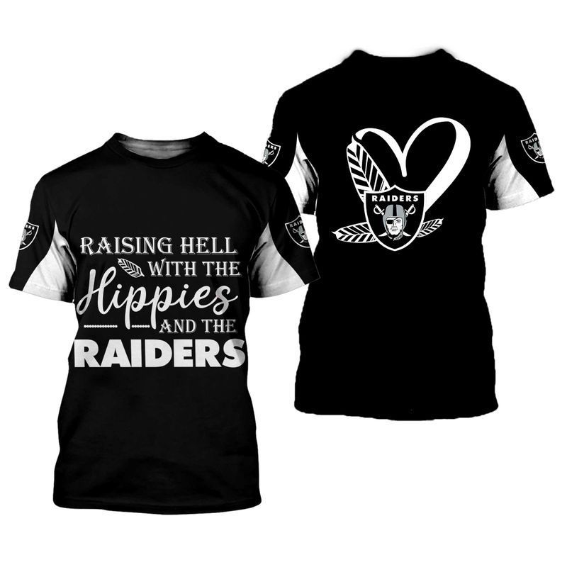 NFL Las Vegas Raiders Limited Edition All Over Print Hoodie Sweatshirt Zip Hoodie T shirt  Unisex