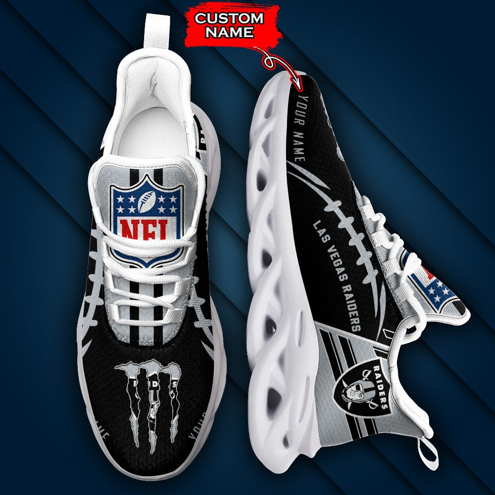 Las Vegas Raiders Personalized Yezy Running Sneakers SPD735