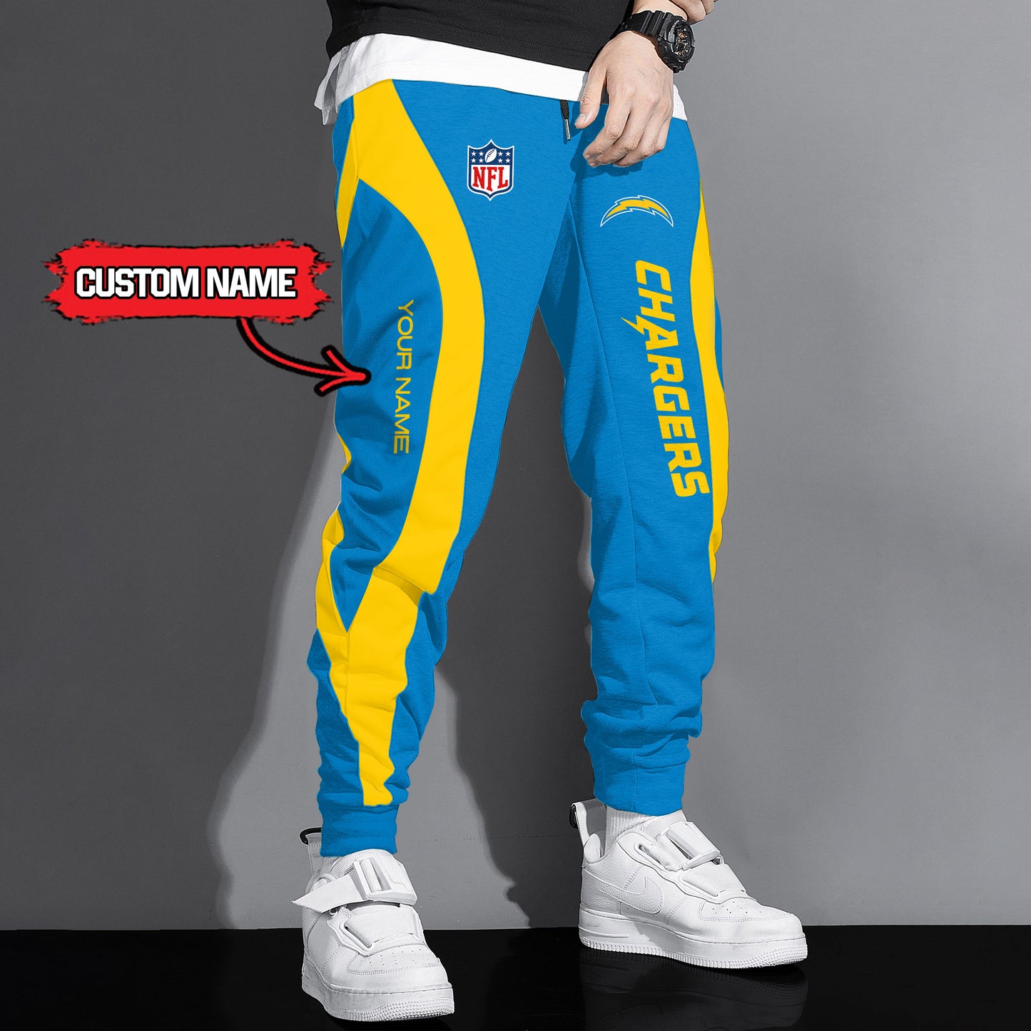 Los Angeles Chargers Drawstring Joggers AZBTJG000019