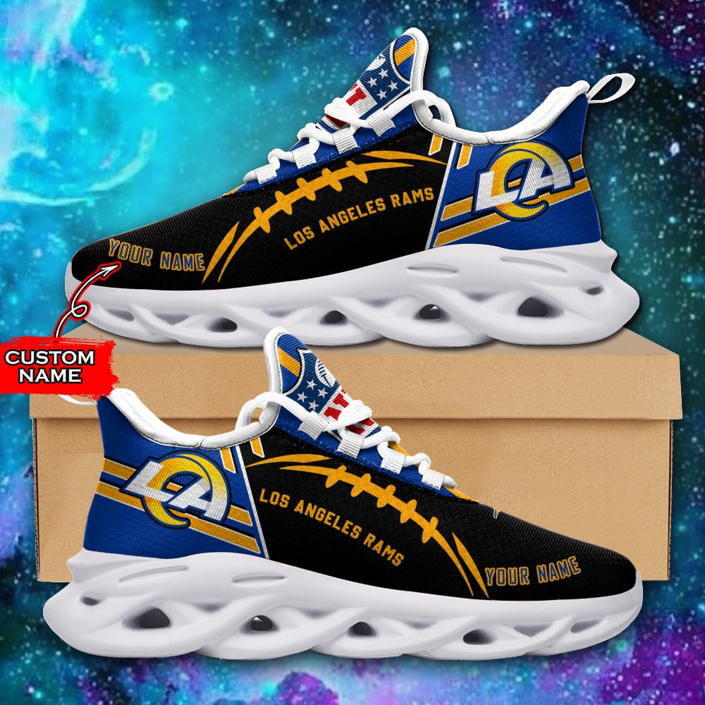 Los Angeles Rams Personalized Yezy Running Sneakers SPD737