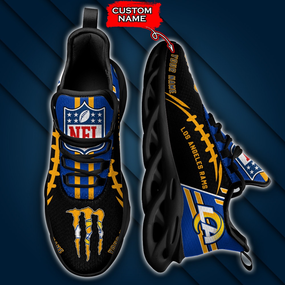Los Angeles Rams Personalized Yezy Running Sneakers SPD737