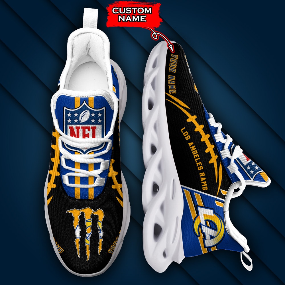 Los Angeles Rams Personalized Yezy Running Sneakers SPD737