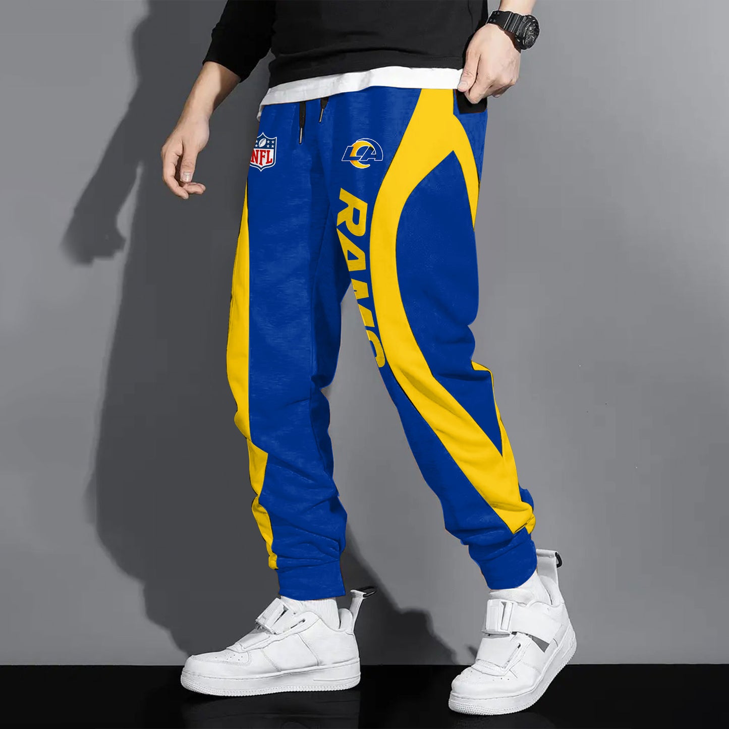 Los Angeles Rams Drawstring Joggers AZBTJG000018