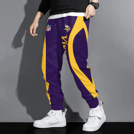 Minnesota Vikings Drawstring Joggers AZBTJG000010