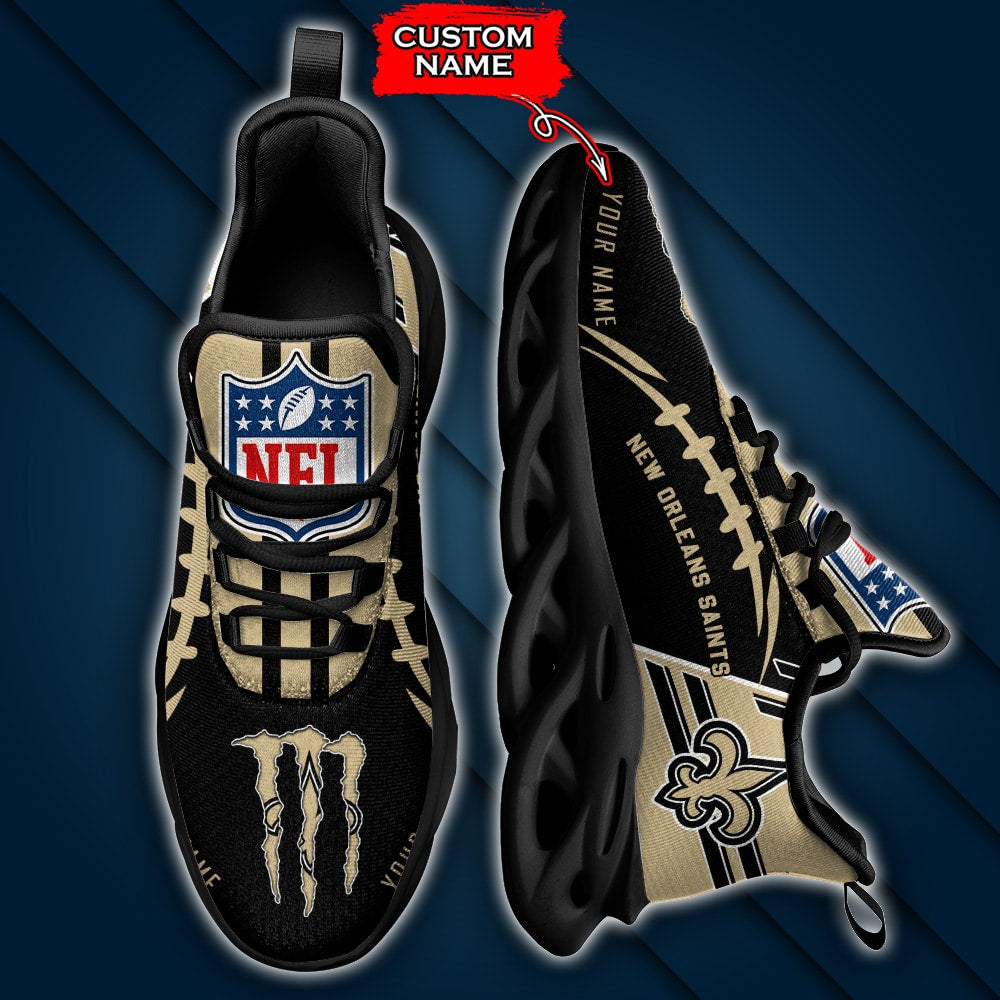 New Orleans Saints Personalized Yezy Running Sneakers SPD741