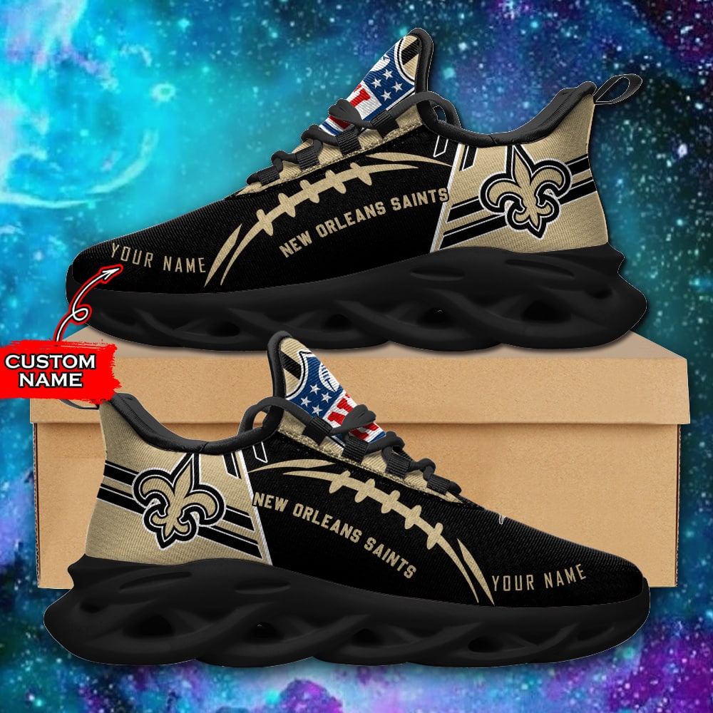 New Orleans Saints Personalized Yezy Running Sneakers SPD741