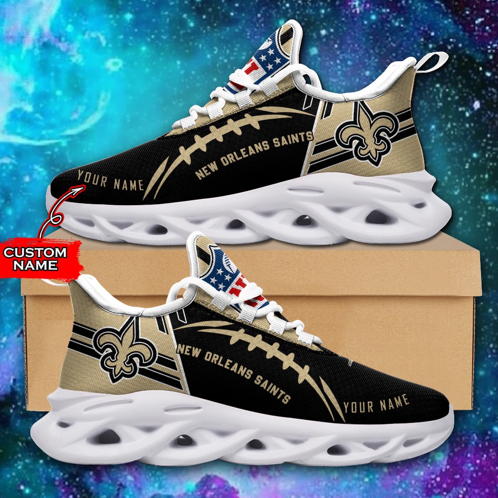 New Orleans Saints Personalized Yezy Running Sneakers SPD741