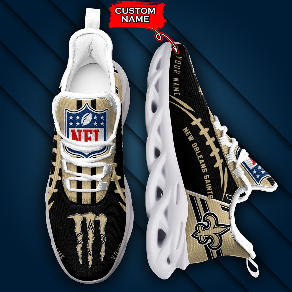 New Orleans Saints Personalized Yezy Running Sneakers SPD741