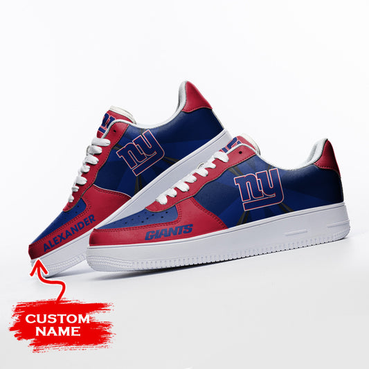 NFL New York Giants Custom Air Force 1 Sneakers