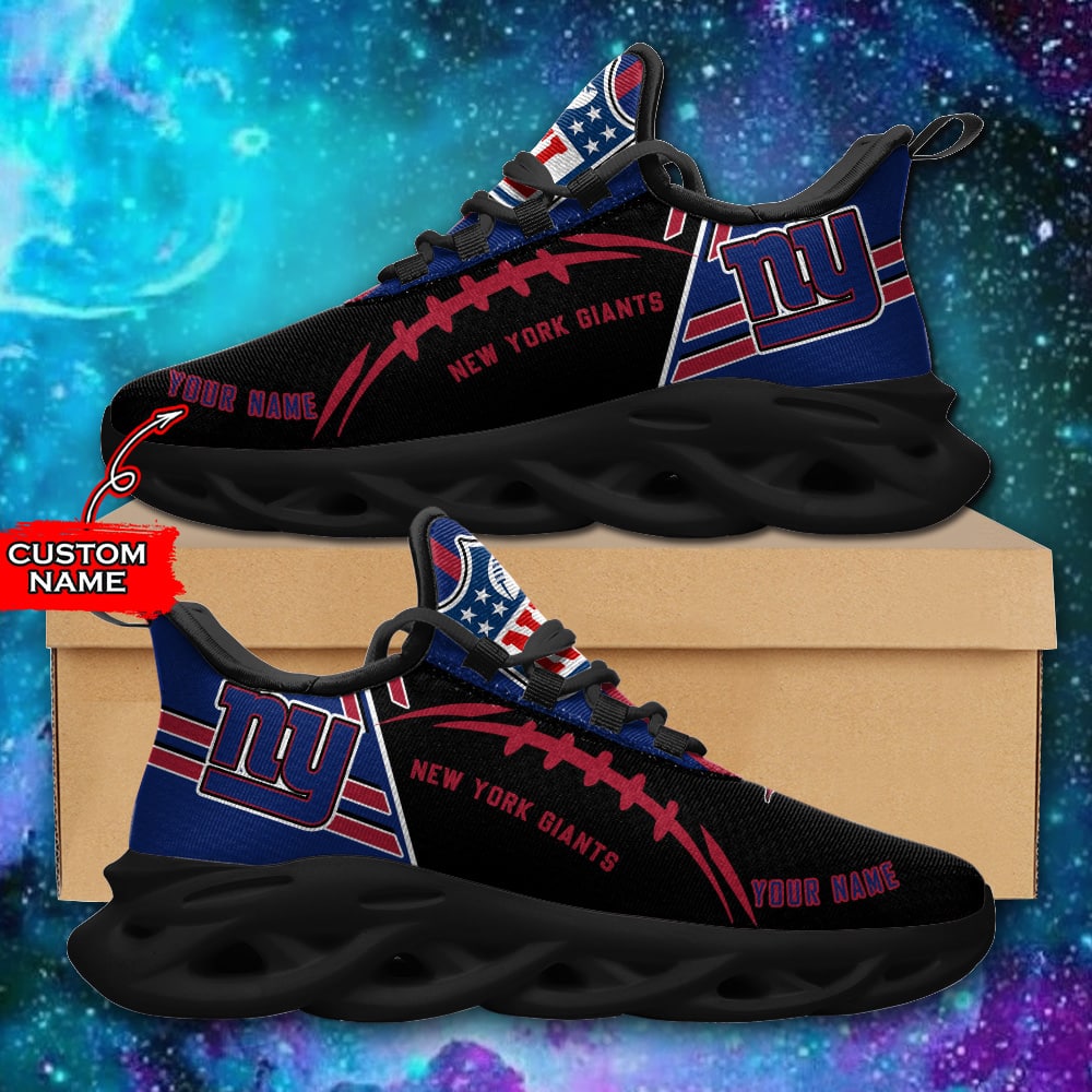 New York Giants Personalized Yezy Running Sneakers SPD742
