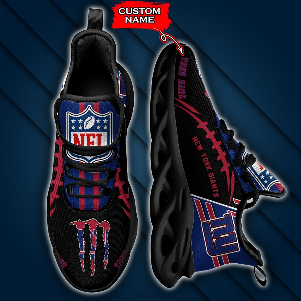 New York Giants Personalized Yezy Running Sneakers SPD742
