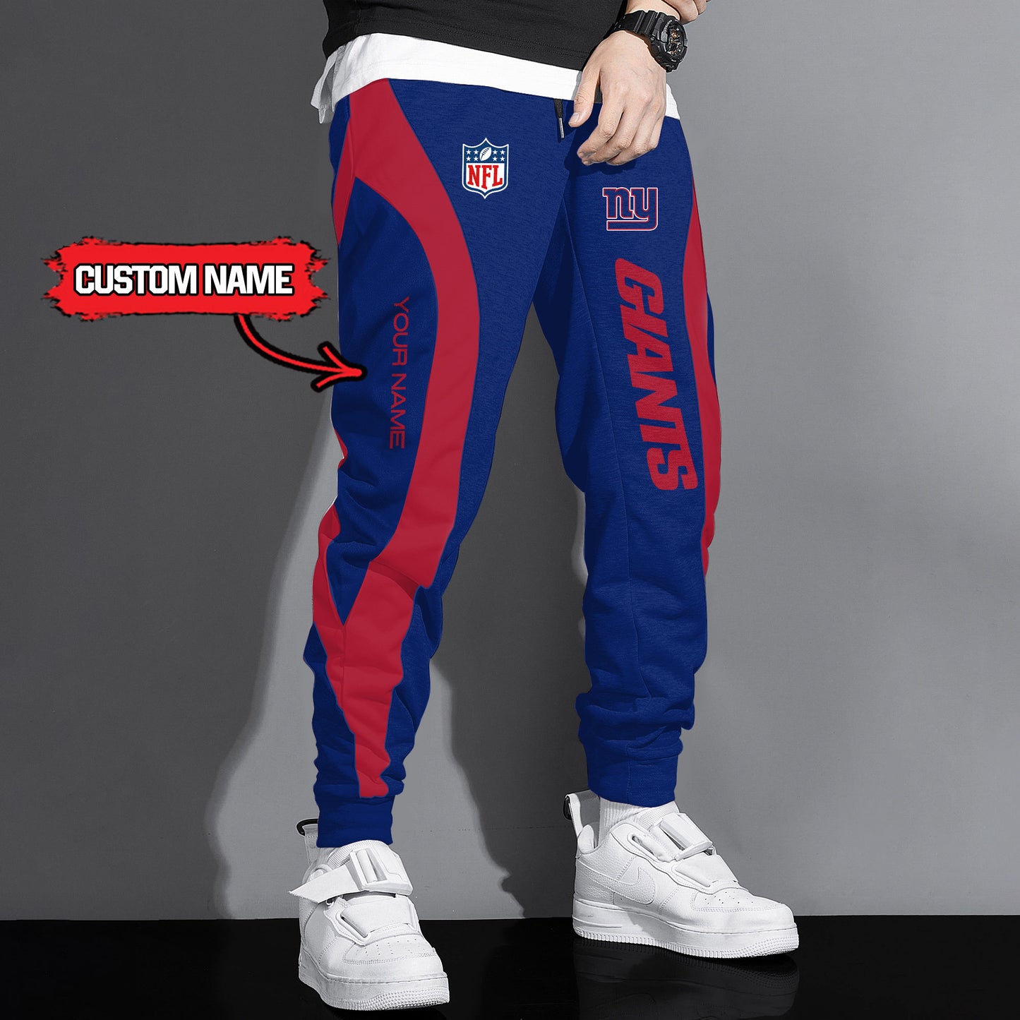New York Giants Drawstring Joggers AZBTJG000013