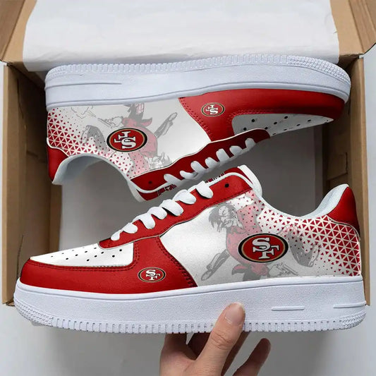 NFL San Francisco 49ers Air Force 1 Sneakers