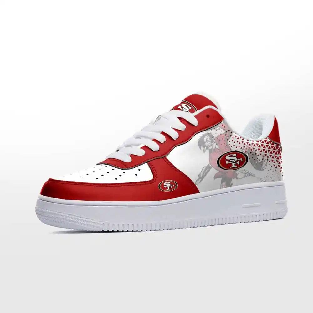 NFL San Francisco 49ers Air Force 1 Sneakers