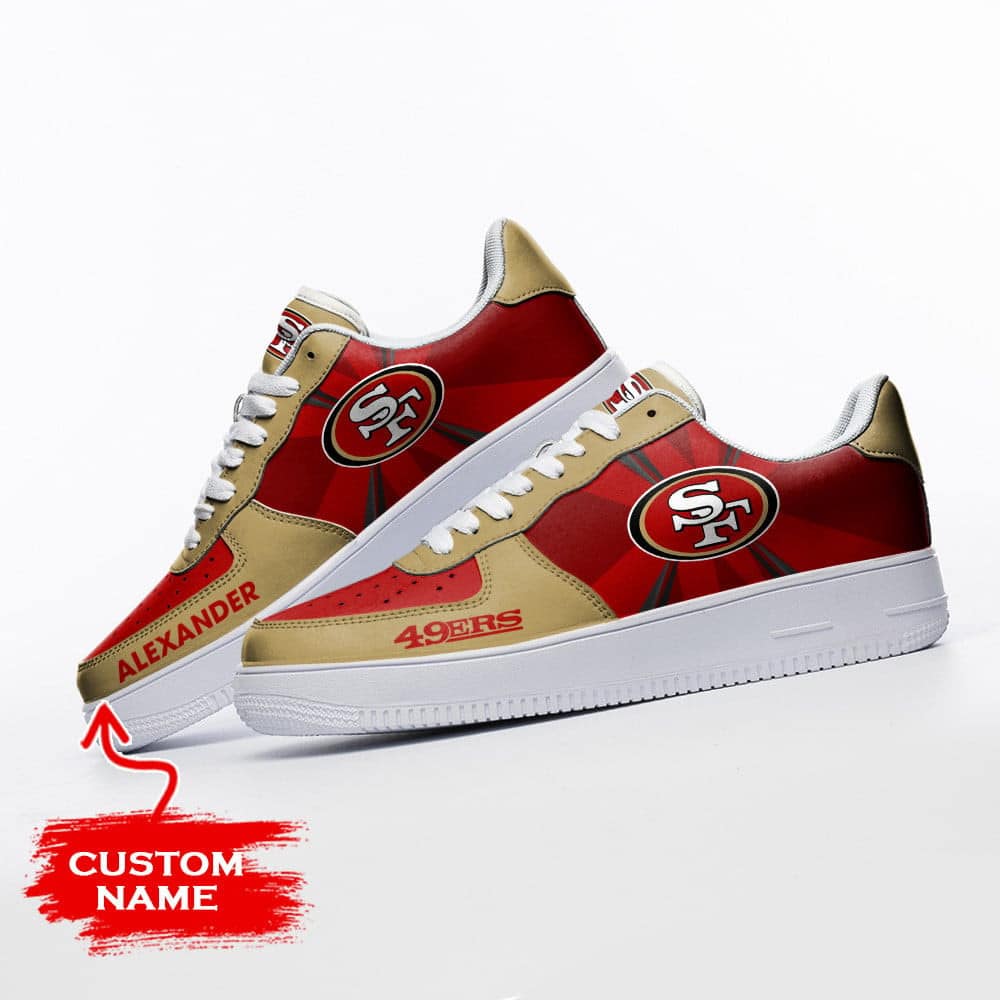 NFL San Francisco 49ers Custom Air Force 1 Sneakers