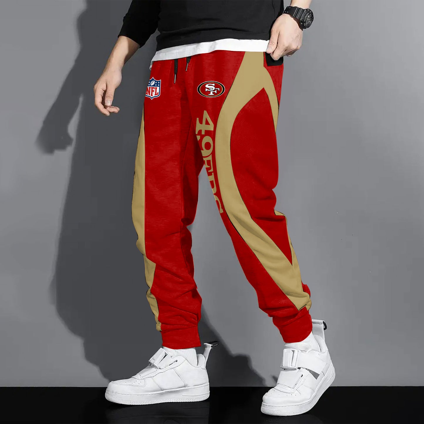 San Francisco 49ers Drawstring Joggers AZBTJG000020