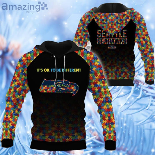Seattle Seahawks All Over Printed T-shirt Sweatshirt Hoodie AZCHD628