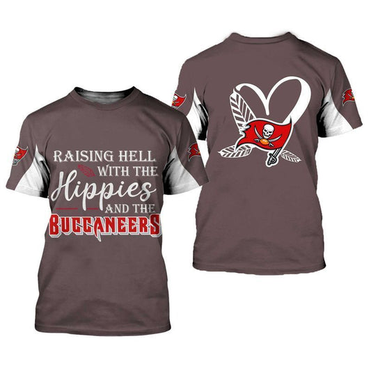 NFL Tampa Bay Buccaneers Limited Edition All Over Print Hoodie Sweatshirt Zip Hoodie T shirt  Unisex Size