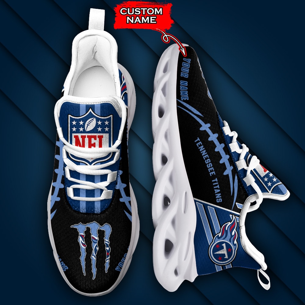 Tennessee Titans Personalized Yezy Running Sneakers SPD749