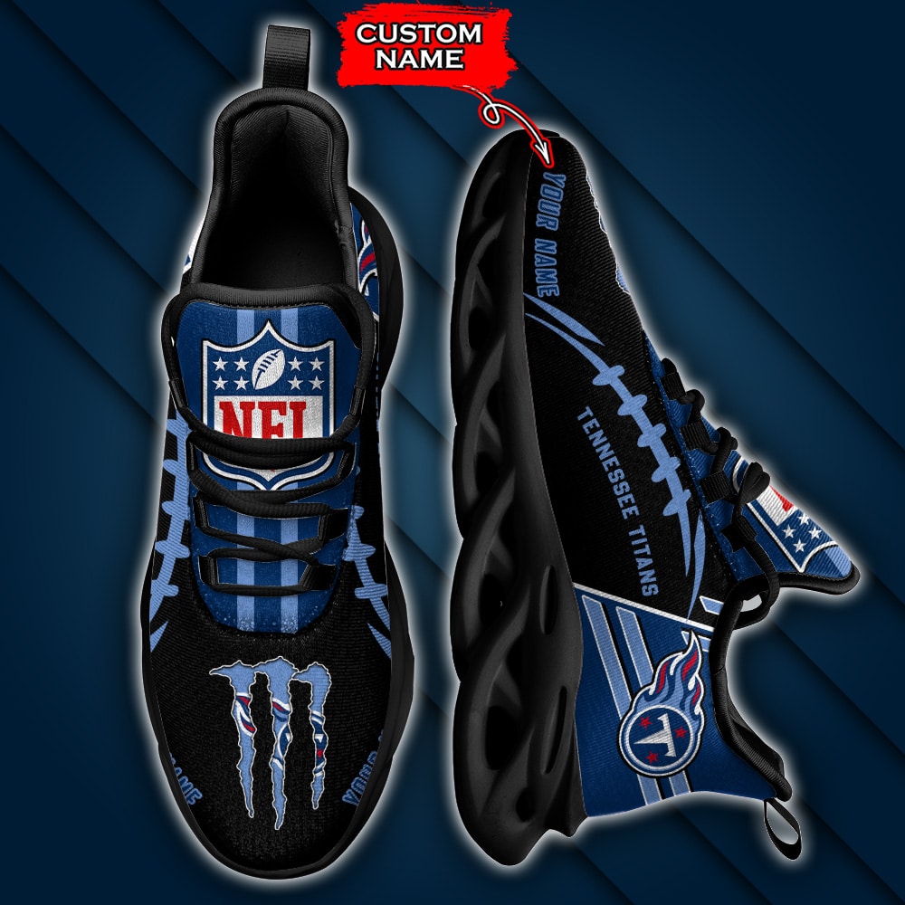 Tennessee Titans Personalized Yezy Running Sneakers SPD749