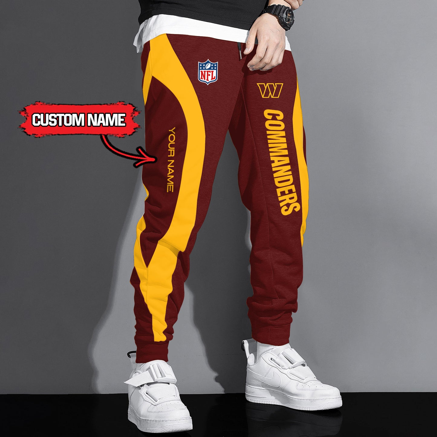Washington Commanders Drawstring Joggers AZBTJG000024
