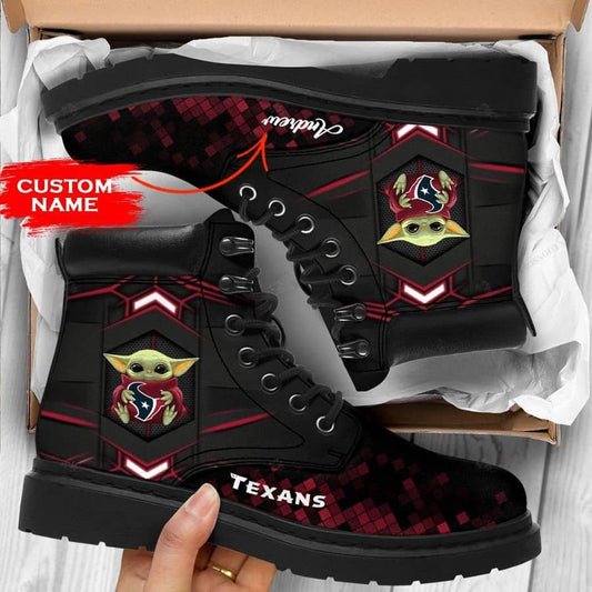 Houston Texans Personalized TBL Boots BG45