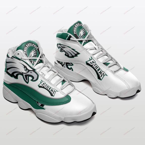 Philadelphia Eagles Air JD13 Sneakers 332