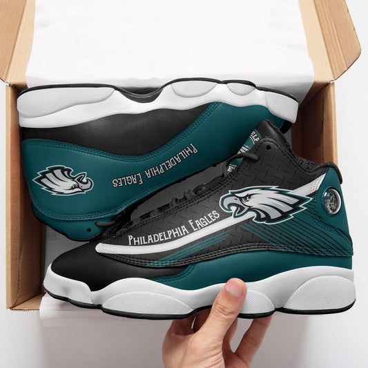 Philadelphia Eagles Air JD13 Sneakers 605