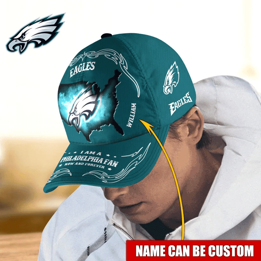 Philadelphia Eagles Baseball Caps Custom Name