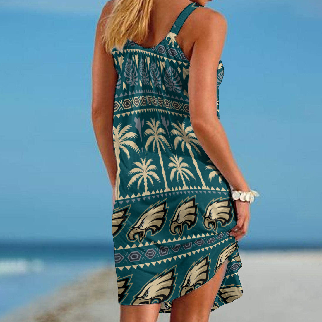 Philadelphia Eagles Beach Dress BG59