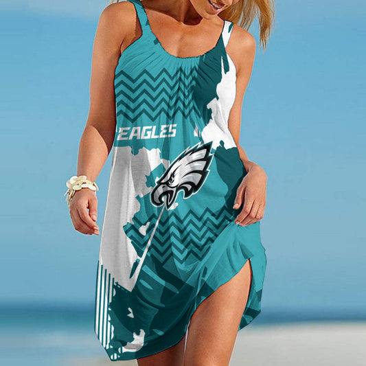 Philadelphia Eagles Beach Dress BG61
