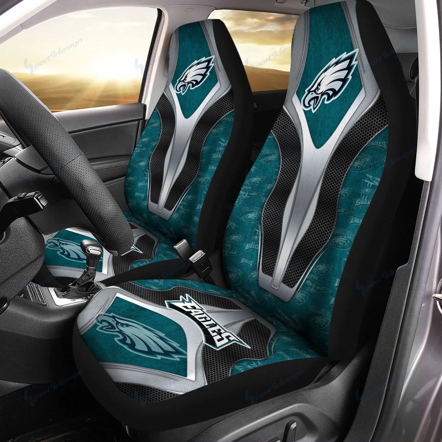 Philadelphia Eagles Car Seat Covers BG48
