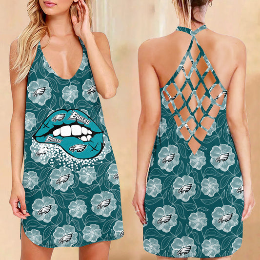 Philadelphia Eagles Criss-Cross Dress 13