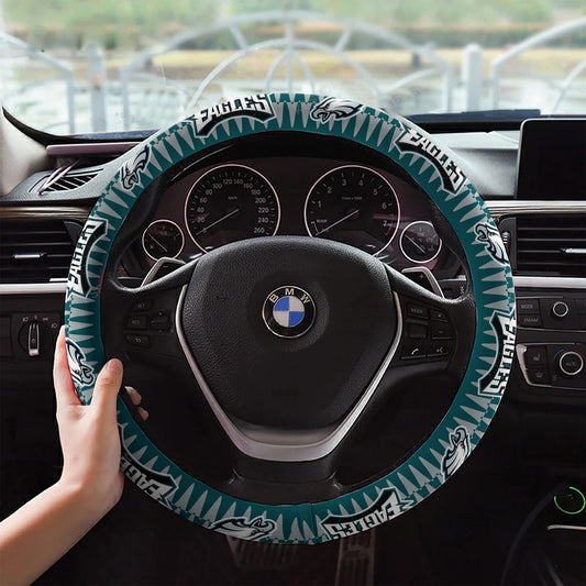 Philadelphia Eagles Custom 3D Steering Wheel Cover 56