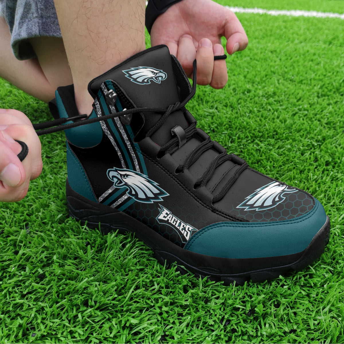 Philadelphia Eagles Hiking Shoes 82