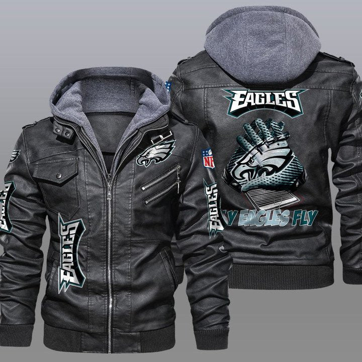 Philadelphia Eagles Leather Jacket 26