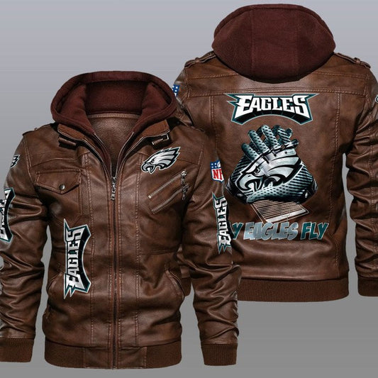 Philadelphia Eagles Leather Jacket 26