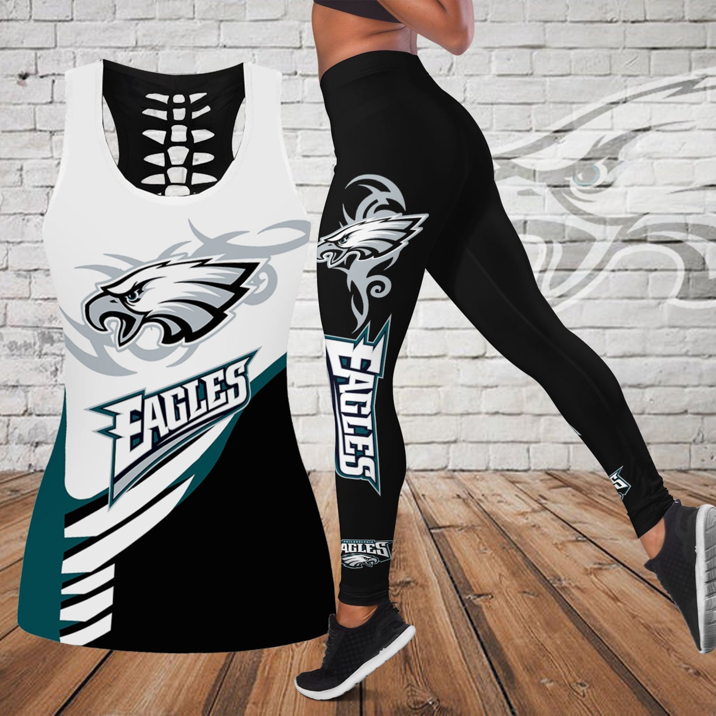 Philadelphia Eagles Leggings/ Tank Top Limited 002