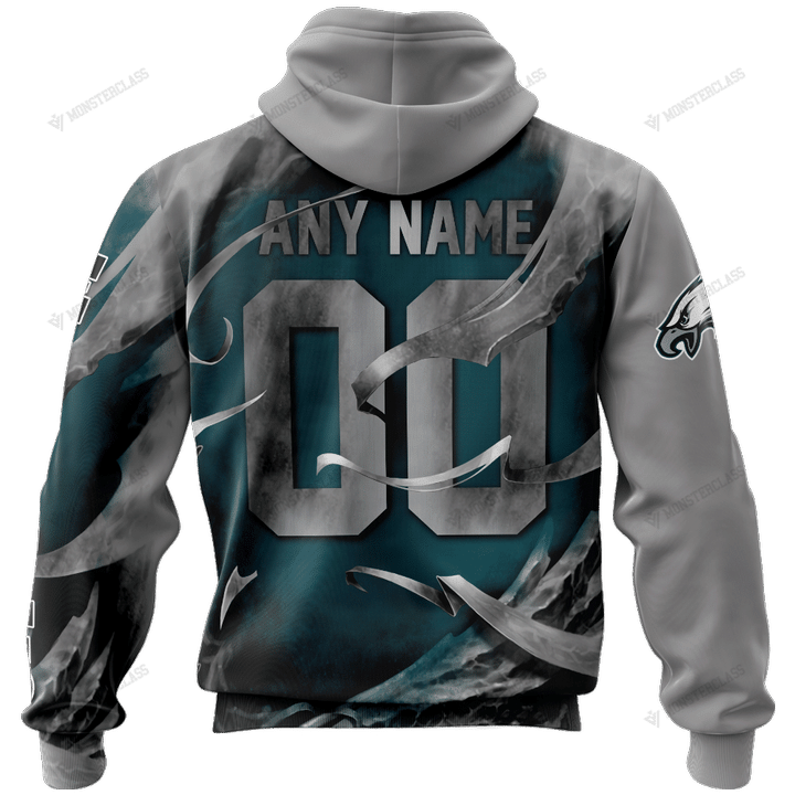 Philadelphia Eagles Limited Edition All Over Print Hoodie Sweatshirt Zip Hoodie T shirt Unisex 867