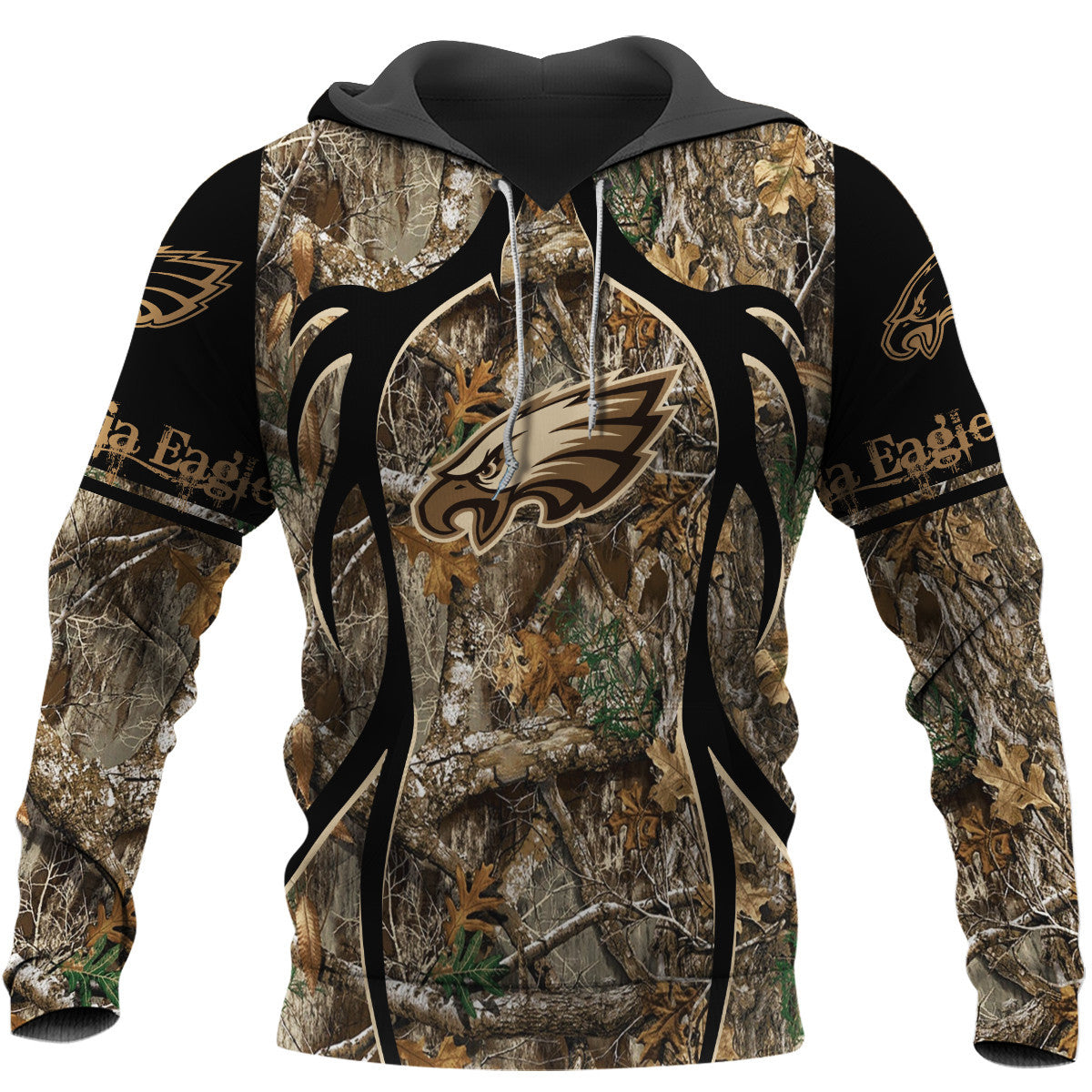 Philadelphia Eagles Limited Edition All Over Print Hoodie Sweatshirt Zip Hoodie T shirt Unisex 904