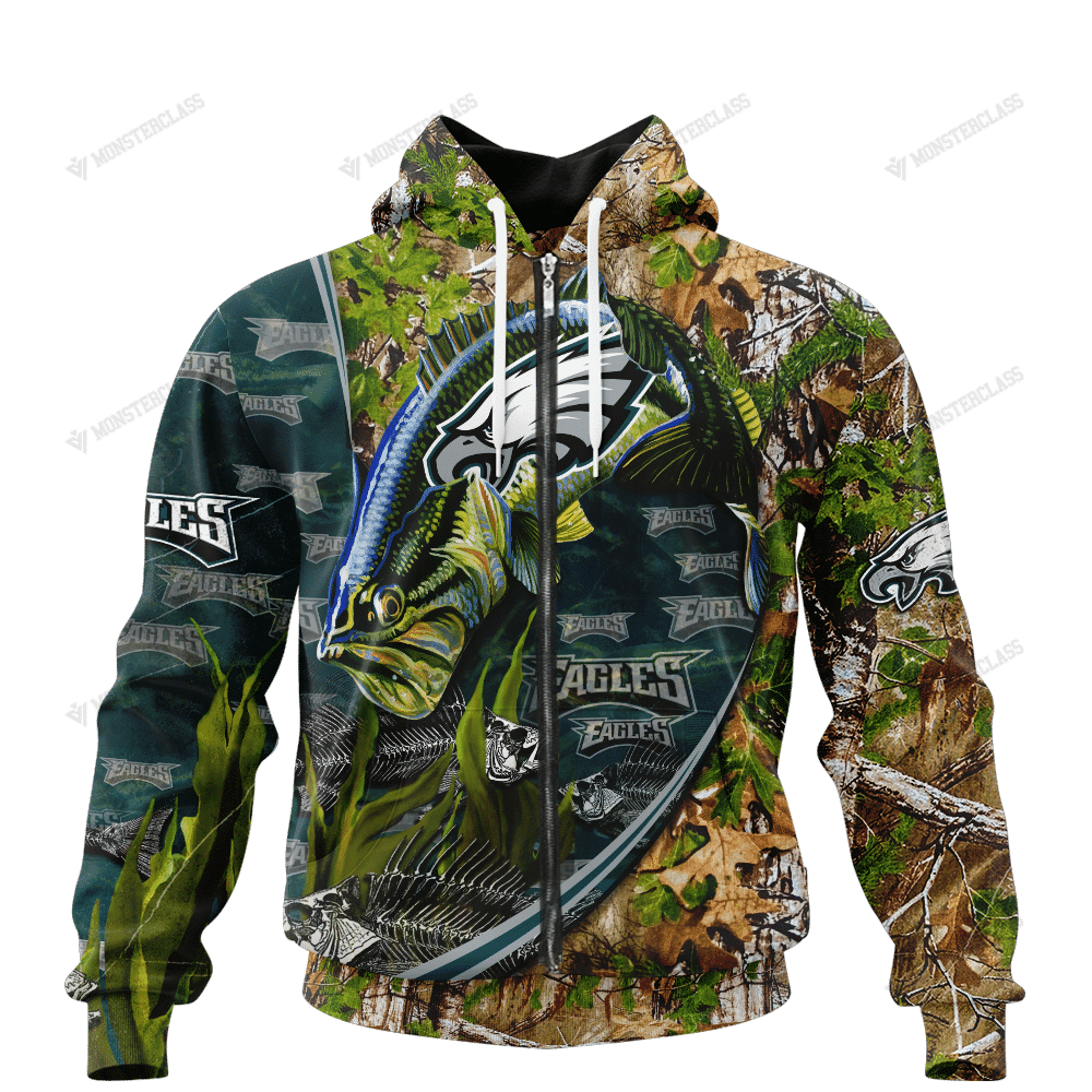 Philadelphia Eagles Limited Edition All Over Print Hoodie Sweatshirt Zip Hoodie T shirt Unisex 929