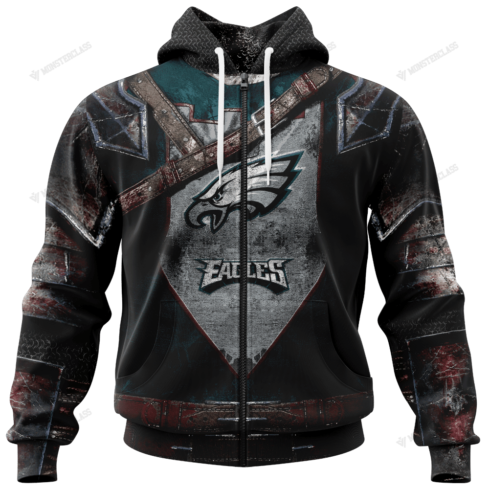 Philadelphia Eagles Limited Edition All Over Print Hoodie Sweatshirt Zip Hoodie T shirt Unisex 957